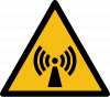 Warnung vor nicht ionisierender elektromagnetischer Strahlung